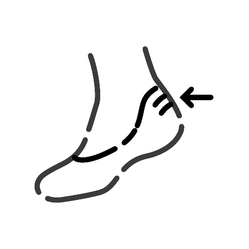 Heel grip