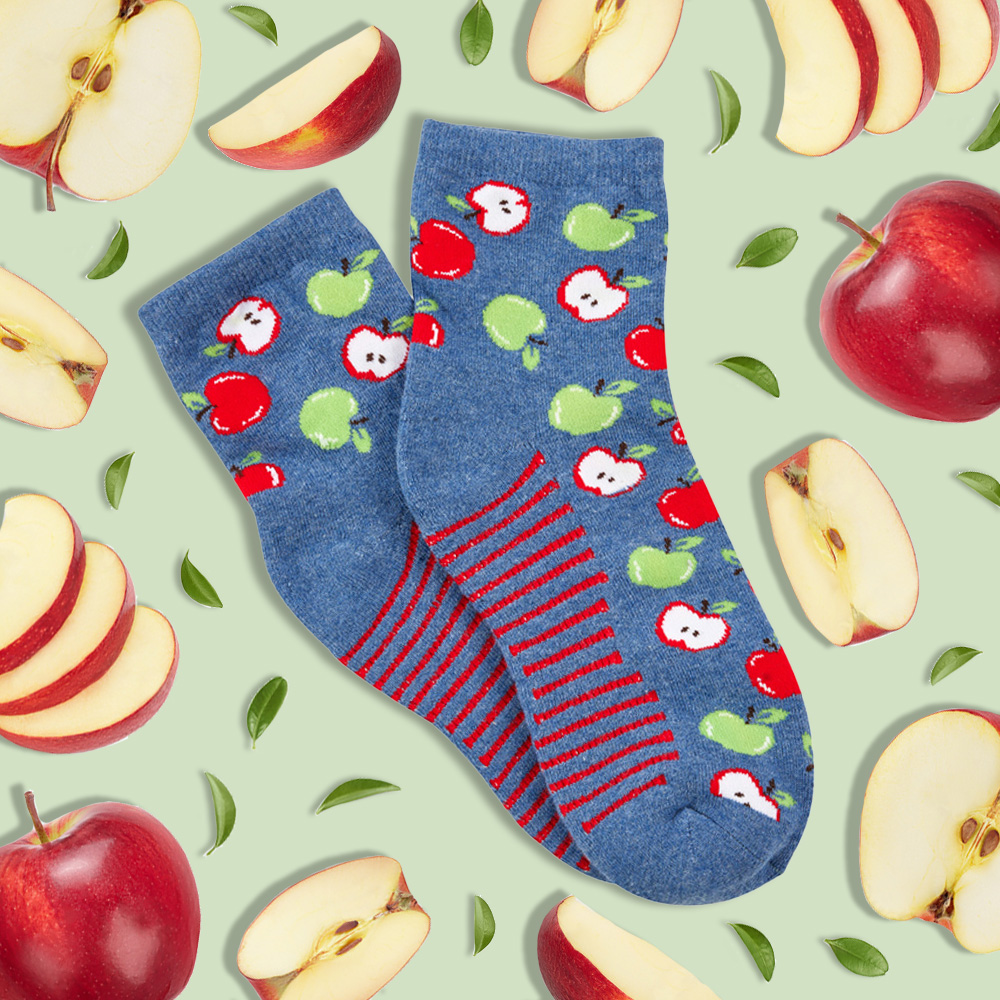 refreshing apple aromatherapy socks